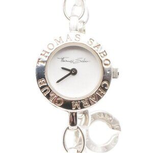 Thomas Sabo Charm Club Retired Sterling Silver Watch Bracelet – Adjustable 8 Inc